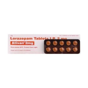 Ativan (Lorazepam-2mg)